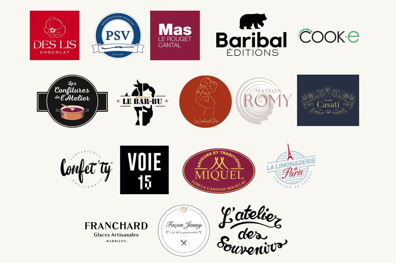 Logos des entreprises